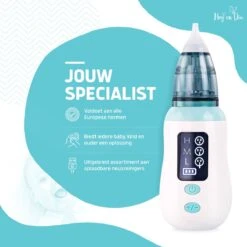 Hoy En Dia® Neusreiniger Baby Snoetenpoetsers - Neuspeer Met USB - Elektrische Neuszuiger En Oorreiniger -Aanbiedingen BIBS Winkel 1200x1200 918