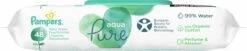Pampers® Pampers Aqua Pure Billendoekjes - 432 Doekjes -Aanbiedingen BIBS Winkel 1200x248