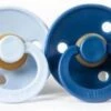 BIBS Fopspenen| Set 4 Stuks|0-6 Maanden|Maat 1| Cloud, Baby Blue, Midnight Blue, Sky Blue|