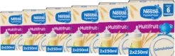 Nestlé PyjamaPapje Multifruit - Babypap - Vanaf 6 Maanden - 6 Stuks - Totaal 12 Porties
