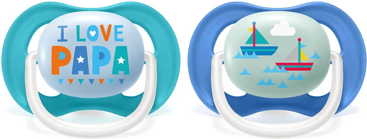 Philips Avent Ultra-air SCF080/03 - Fopspeen - 6-18 Maanden - 2 Stuks 14 Philips Avent Ultra-air SCF080/03 - Fopspeen - 6-18 Maanden - 2 Stuks - Afbeelding 14