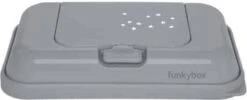 Funkybox - Billendoekjes Doosje - To Go - Grey - Little Stars 30 Funkybox - Billendoekjes Doosje - To Go - Grey - Little Stars -Aanbiedingen BIBS Winkel 1200x484