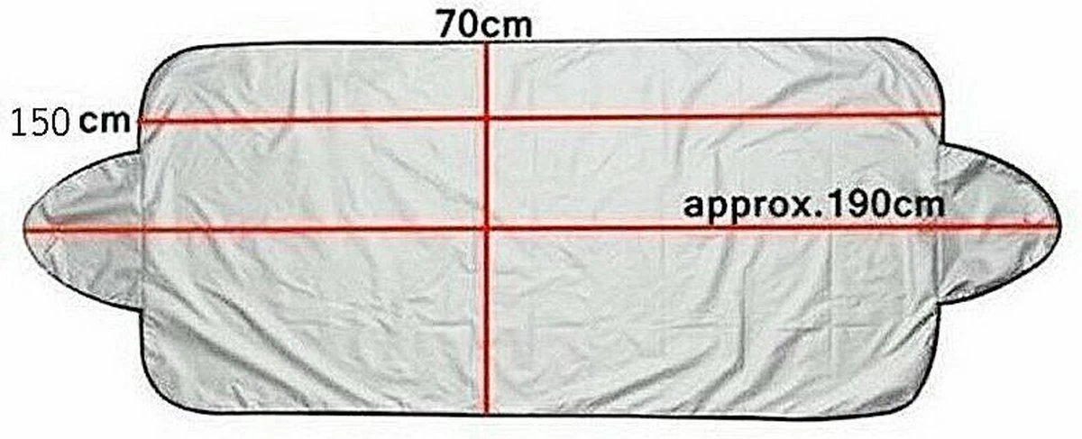 Universele Antivries Scherm Voorruit & Achterruit - Zonnewering / Zonwering Voorraam Beschermer - Autozonwering Autoraam - Aluminium - Universeel 4 Universele Antivries Scherm Voorruit & Achterruit - Zonnewering / Zonwering Voorraam Beschermer - Autozonwering Autoraam - Aluminium - Universeel - Afbeelding 4