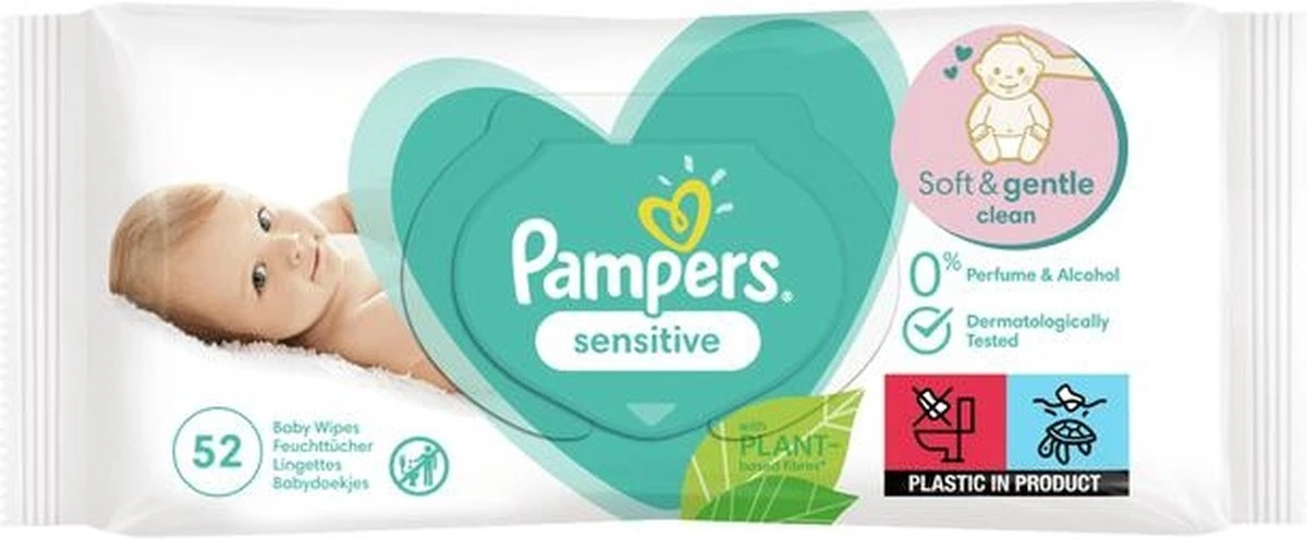 Pampers® Pampers - Billendoekjes Sensitive Navulpak - 624 Doekjes 17 Pampers® Pampers - Billendoekjes Sensitive Navulpak - 624 Doekjes - Afbeelding 17