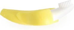 Baby Banaan Tandenborstel/bijtspeeltje – Geel - Baby Tandenborstel - Bij Doorkomende Tandjes - Tandvlees Massage - Babytandenborstel - Peuter Tandenborstel -Aanbiedingen BIBS Winkel 1200x495 2