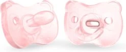Medela Baby Fopspeen Soft Silicone Superzacht Lichtgewicht Eendelig - Soft Pink - 6-18 Maanden - 2 Stuks -Aanbiedingen BIBS Winkel 1200x501 4