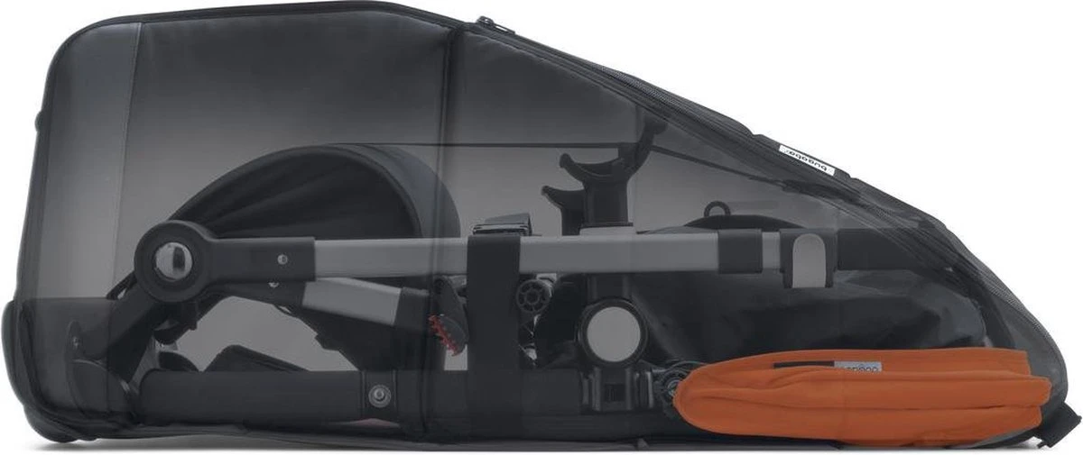 Bugaboo Comfort Transporttas - Zwart / Rood 12 Bugaboo Comfort Transporttas - Zwart / Rood - Afbeelding 12