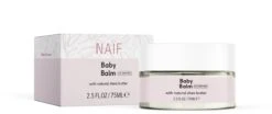 Naïf Baby Balm - Parfumvrij - Baby & Kids - 75ml - Met Natuurlijke Ingrediënten