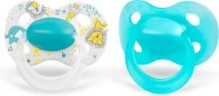 Medela Baby Fopspeen Original Hoge Acceptatie Orthdontisch Ergonomische Vorm - Turquoise Blauw - 0-6 Maanden - 2 Stuks -Aanbiedingen BIBS Winkel 1200x530 2