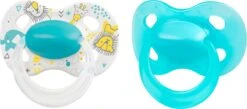 Medela Baby Fopspeen Original Hoge Acceptatie Orthdontisch Ergonomische Vorm - Turquoise Blauw - 0-6 Maanden - 2 Stuks -Aanbiedingen BIBS Winkel 1200x531 3