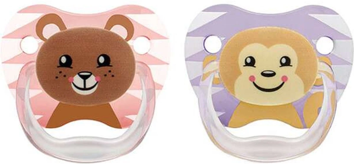 Dr. Brown's Dr Brown's - Fopspeen - 6/12 Maanden - Roze - 2 Stuks 5 Dr. Brown's Dr Brown's - Fopspeen - 6/12 Maanden - Roze - 2 Stuks - Afbeelding 5