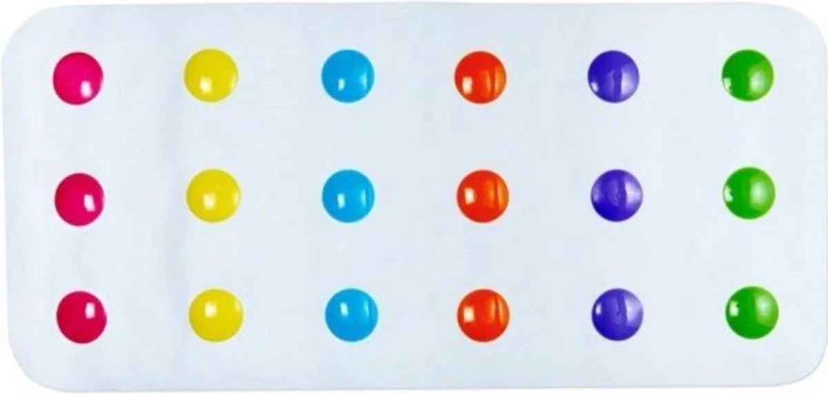Munchkin Dandy Dots Bath Mat/ Leuke Badmat Met Stippen 1 Munchkin Dandy Dots Bath Mat/ Leuke Badmat Met Stippen