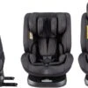 Cabino Meegroei Autostoel Kiddo Groep 0/1/2/3 360° Draaibaar Zwart