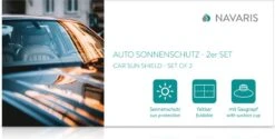 Navaris 2x Auto Zijruit Zonwering - 44 X 36 Cm Zonnescherm Set Voor Bescherming Van Baby, Kinderen - Voor Zijruit En Achterbank -Aanbiedingen BIBS Winkel 1200x608 2