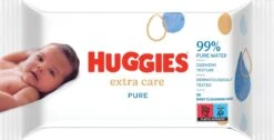 Huggies Billendoekjes - Pure Extra Care - 8 X 56 Stuks - 448 Doekjes - Voordeelverpakking -Aanbiedingen BIBS Winkel 1200x612 2