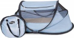 Deryan BabyBox Campingbedje - Baby Tentje - Blue -Aanbiedingen BIBS Winkel 1200x618 5
