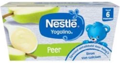 Nestlé Yogolino Peer - Baby Toetje - Vanaf 6 Maanden - 6 Stuks - Totaal 24 Porties -Aanbiedingen BIBS Winkel 1200x630 7