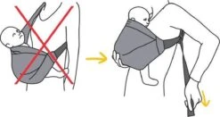 Minimonkey Mini Sling Wit - Klein En Fijn -Aanbiedingen BIBS Winkel 1200x638 7