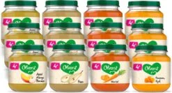 Olvarit Variatiemenu Maaltijd & Fruit 4+ Maanden - 4 Smaken - 12 X 125g