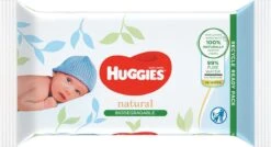 Huggies Billendoekjes - Biologisch Afbreekbaar - 100% Plasticvrij - 18 X 48 Stuks - 864 Doekjes -Aanbiedingen BIBS Winkel 1200x649 1