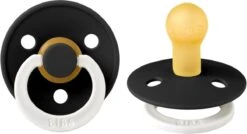 BIBS Fopspeen Maat 1 0-6 Maanden Glow Black & Glow Dark Oak - Natuurrubber Baby Speen 2 Stuks Glow In The Dark -Aanbiedingen BIBS Winkel 1200x649 10