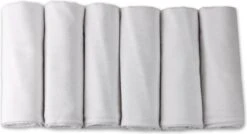 Flanellen Luiers- 6 PACK - Wit – FENSILO – Flanellen Doeken -Aanbiedingen BIBS Winkel 1200x650 4