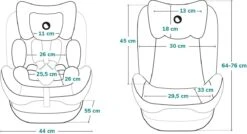 Lionelo Sander - Autostoel - ISOFIX 180° - Extra Zij-bescherming - Tot 36kg -Aanbiedingen BIBS Winkel 1200x653 2