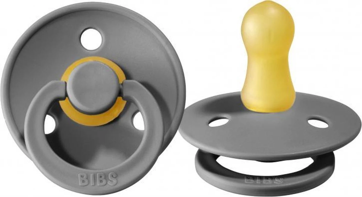 Bibs Fopspeen - Maat 1 0-6 Maanden - 1 Stuk - Smoke 4 Bibs Fopspeen - Maat 1 0-6 Maanden - 1 Stuk - Smoke - Afbeelding 4
