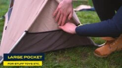 NOMAD® Baby Tent Campingbedje |118x68x75 Cm | Babytent / Peuter Slaaptent / Strandtent| Incl Opberghoes 9 NOMAD® Baby Tent Campingbedje |118x68x75 Cm | Babytent / Peuter Slaaptent / Strandtent| Incl Opberghoes -Aanbiedingen BIBS Winkel 1200x668 2