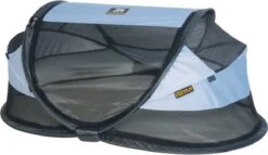 Deryan Baby Luxe Campingbedje – Inclusief Zelfopblaasbare Matras - Blue -Aanbiedingen BIBS Winkel 1200x695 2