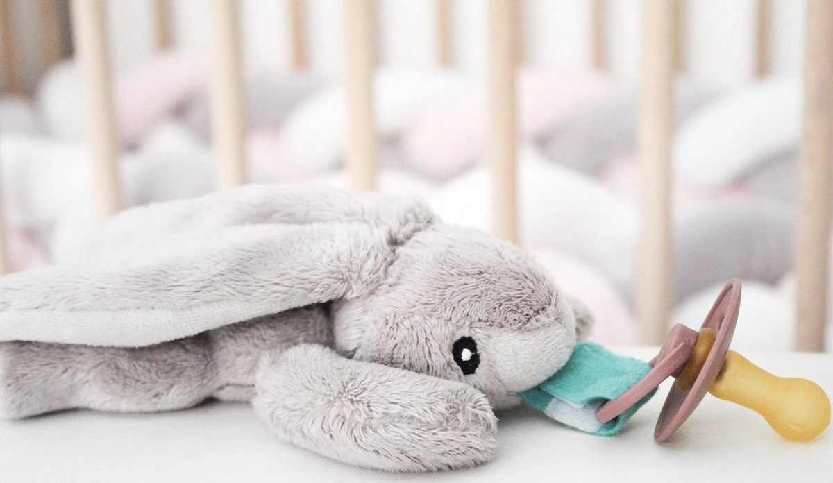 MijnNami Speenknuffel Konijntje Zonder Speen - Afneembaar Speentje - BPA Vrij 1 MijnNami Speenknuffel Konijntje Zonder Speen - Afneembaar Speentje - BPA Vrij