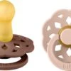 BiBS - Boheme Pacifier - Stage 2 Fopspeen - 2 Stuks - Woodchuck / Blush