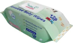 12 X 120pcs -Baby Smooth Sensitive 120pcs Baby Doekjes - Billendoekjes - Wet Wipes. -Aanbiedingen BIBS Winkel 1200x706