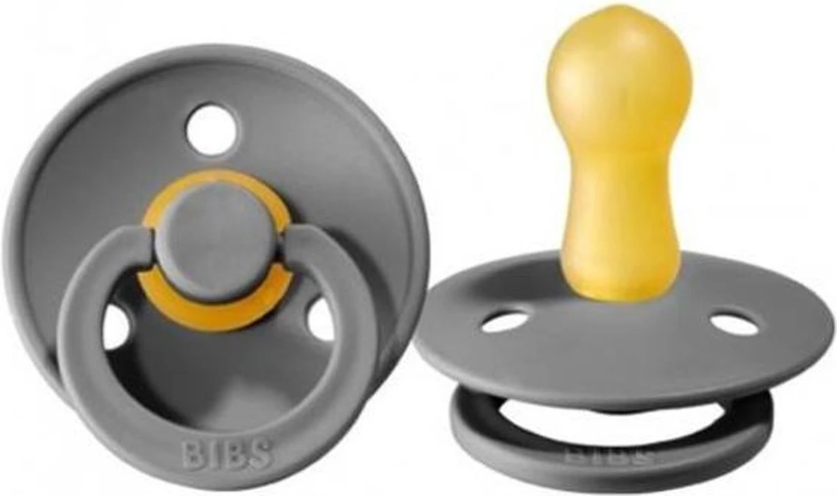 Bibs Fopspeen - Maat 1 0-6 Maanden - 1 Stuk - Smoke 1 Bibs Fopspeen - Maat 1 0-6 Maanden - 1 Stuk - Smoke