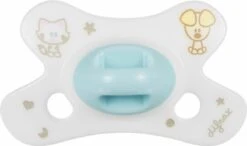 Difrax Fopspeen 0-6 Maanden Natural Speen - Woezel En Pip - 1 Stuk