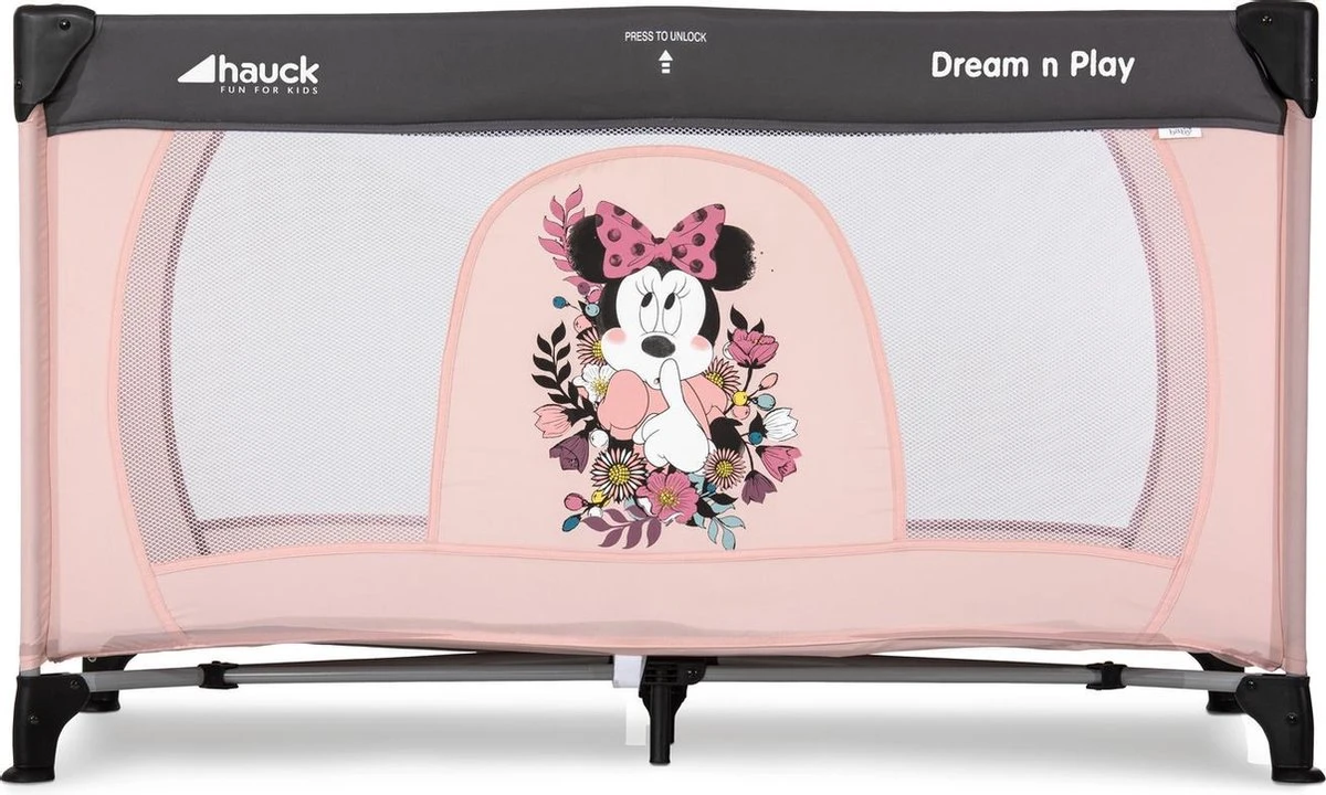 Hauck Dream'n Play Campingbedje - Minnie Sweetheart 2 Hauck Dream'n Play Campingbedje - Minnie Sweetheart - Afbeelding 2