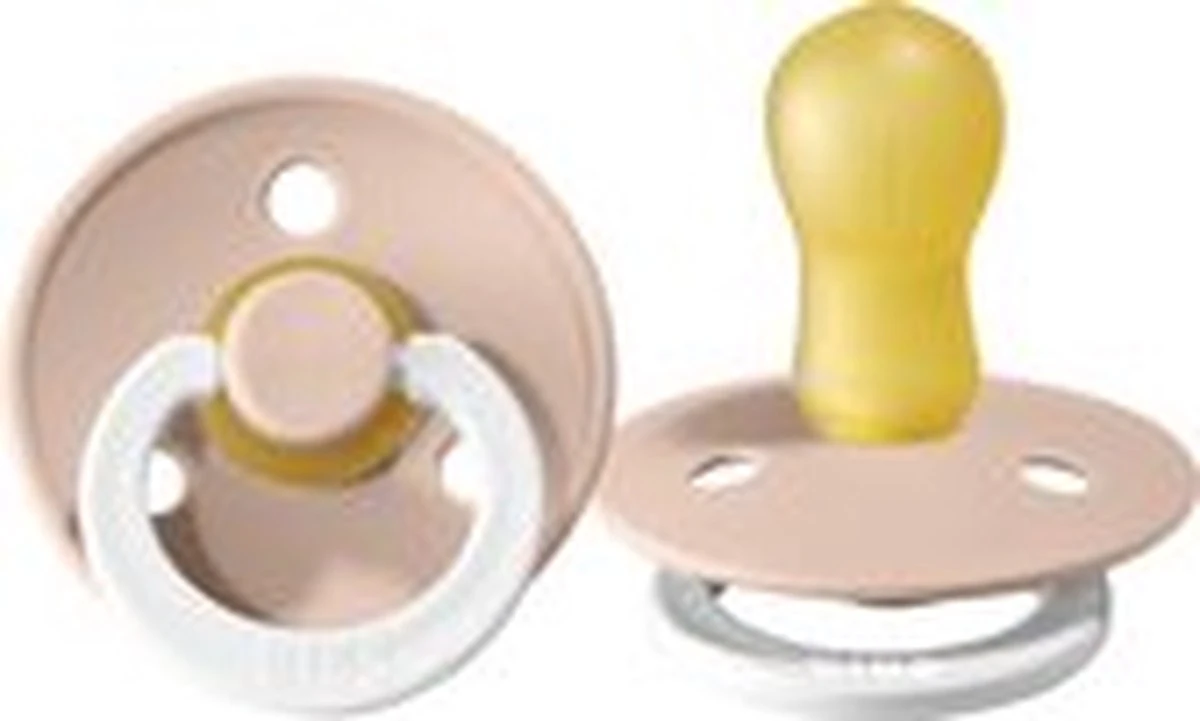 BIBS Fopspeen 18+ Maanden Glow In The Dark Blush | Maat 3 | T3 | (1 Stuk) 4 BIBS Fopspeen 18+ Maanden Glow In The Dark Blush | Maat 3 | T3 | (1 Stuk) - Afbeelding 4
