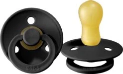 BIBS Fopspeen 18+ Maanden Black | Maat 3 | T3 | (1 Stuk)