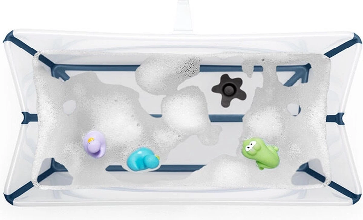 Stokke® Flexi Bath® Transparent Blue 4 Stokke® Flexi Bath® Transparent Blue - Afbeelding 4