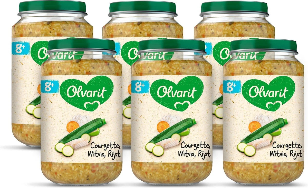 8M13 COURGETTE WITVIS RIJST 6X200G 1 8M13 COURGETTE WITVIS RIJST 6X200G