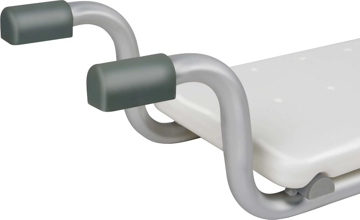 Vivamore Badzitje - Badstoeltje Tot Max. 150 KG - 74 X 23 X 18 CM - Badkruk - Anti-Slip Poten - Stevig Frame - Wit 8 Vivamore Badzitje - Badstoeltje Tot Max. 150 KG - 74 X 23 X 18 CM - Badkruk - Anti-Slip Poten - Stevig Frame - Wit - Afbeelding 8