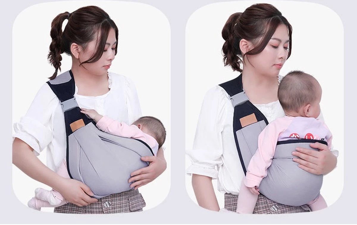 Merkloos Draagzak - Baby Draagzak - Zak - Grijs - Multifunctioneel - Ergonomisch - Baby - Dreumes - Peuter - Wrap - Travel Size - Tot 48 Maanden 1 Merkloos Draagzak - Baby Draagzak - Zak - Grijs - Multifunctioneel - Ergonomisch - Baby - Dreumes - Peuter - Wrap - Travel Size - Tot 48 Maanden