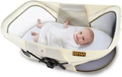 Deryan Infant Deluxe BabyBox Campingbedje - Cream + Inclusief Matras En Klamboe -Aanbiedingen BIBS Winkel 1200x760 4