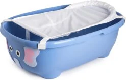 Prince Lionheart Tubimal® Met Hangmat | Baby & Peuter Badje | Opbergruimte Met Deksel | Stapelbaar | Herbruikbaar - Blauw / Olifant -Aanbiedingen BIBS Winkel 1200x765 1