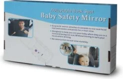 Merkloos Achterbank Spiegel Voor Baby & Kind - Auto Accessoires - Shatterproof - Zwarte A3 Verstelbare Monitor -Aanbiedingen BIBS Winkel 1200x766 3