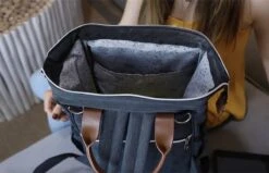 Periwinkle - Luiertassen - Waterproof Baby Verzorgingstas - Baby Rugzak - Luiertas - Verzorgingstas - Linnen - Bordeaux -Aanbiedingen BIBS Winkel 1200x772 12