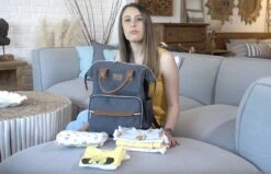 Periwinkle - Luiertassen - Waterproof Baby Verzorgingstas - Baby Rugzak - Luiertas - Verzorgingstas - Linnen - Bordeaux -Aanbiedingen BIBS Winkel 1200x772 9