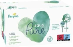 Pampers® Pampers Aqua Pure Billendoekjes - 432 Doekjes -Aanbiedingen BIBS Winkel 1200x774 1