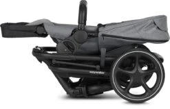 Easywalker Harvey 3 / Harvey³ Voordeelset Bestaande Uit Kinderwagen, Reiswieg, Voetenzak, Regenhoes Voor Zitting En Reiswieg, Hoes Voor De Reiswiegmatras - Kleur Fossil Grey -Aanbiedingen BIBS Winkel 1200x774 8