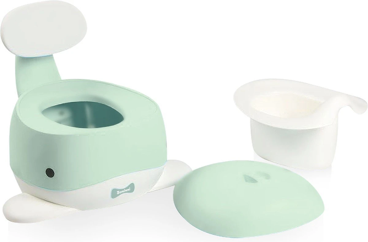Baninni Plaspotje Potty Whale Groen 7 Baninni Plaspotje Potty Whale Groen - Afbeelding 7